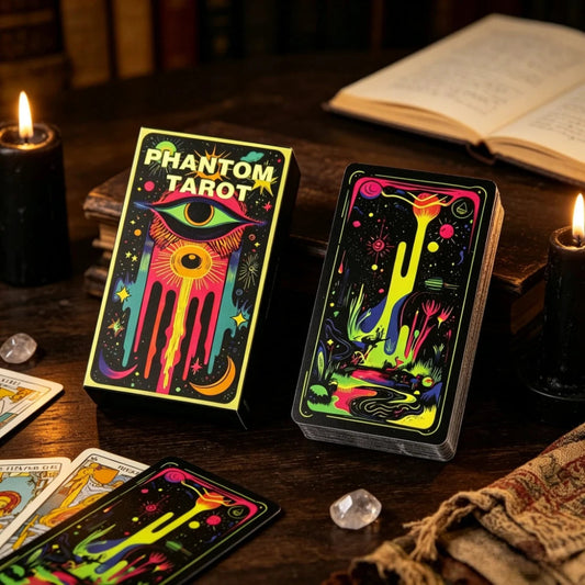 Phantom Tarot Tarot card, with clear starry sky style and thick texture, suitable for novice divination and entertainment Good Vibrations