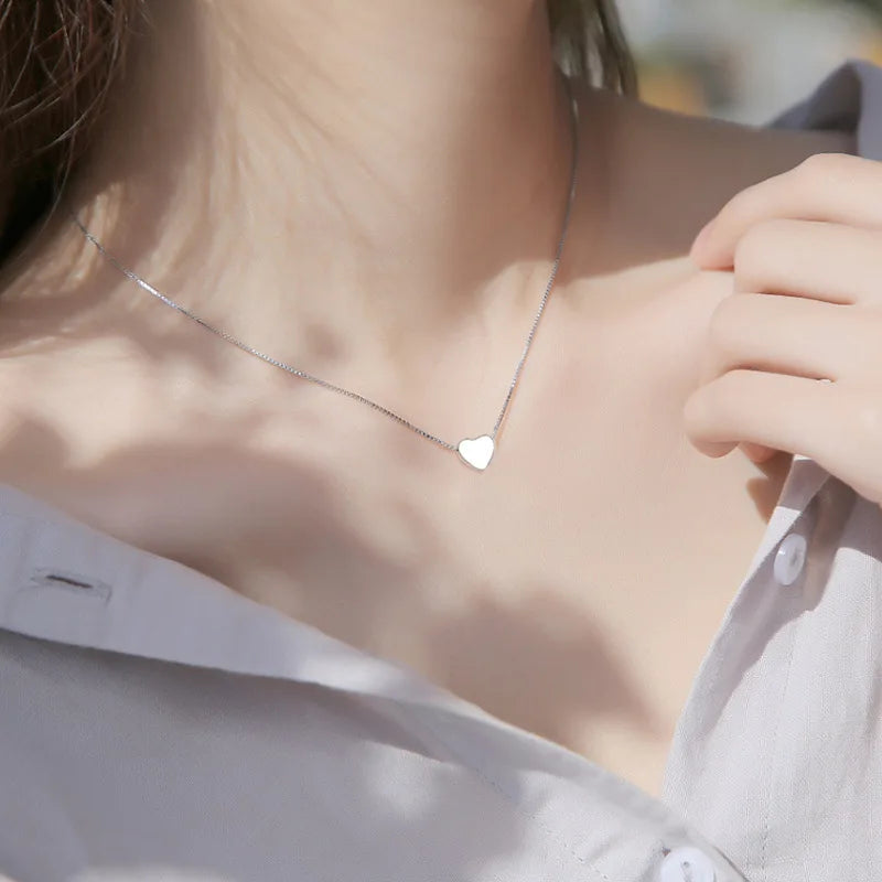 925 Sterling Silver AAA Zircon Necklace Chain High Quality Fashion Jewelry For Women Men Wedding Birthday Party Gift Good Vibrations
