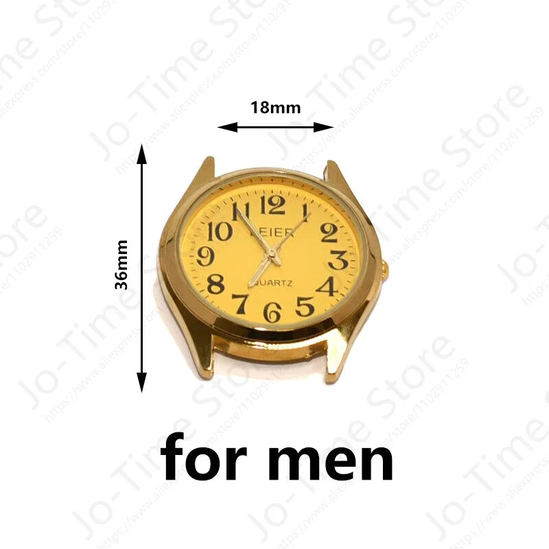 2035 Movement Waterproof Digital Watch Large Display DIY No Band Needed Shock Resistant Timepiece for Active Lifestyles Good Vibrations