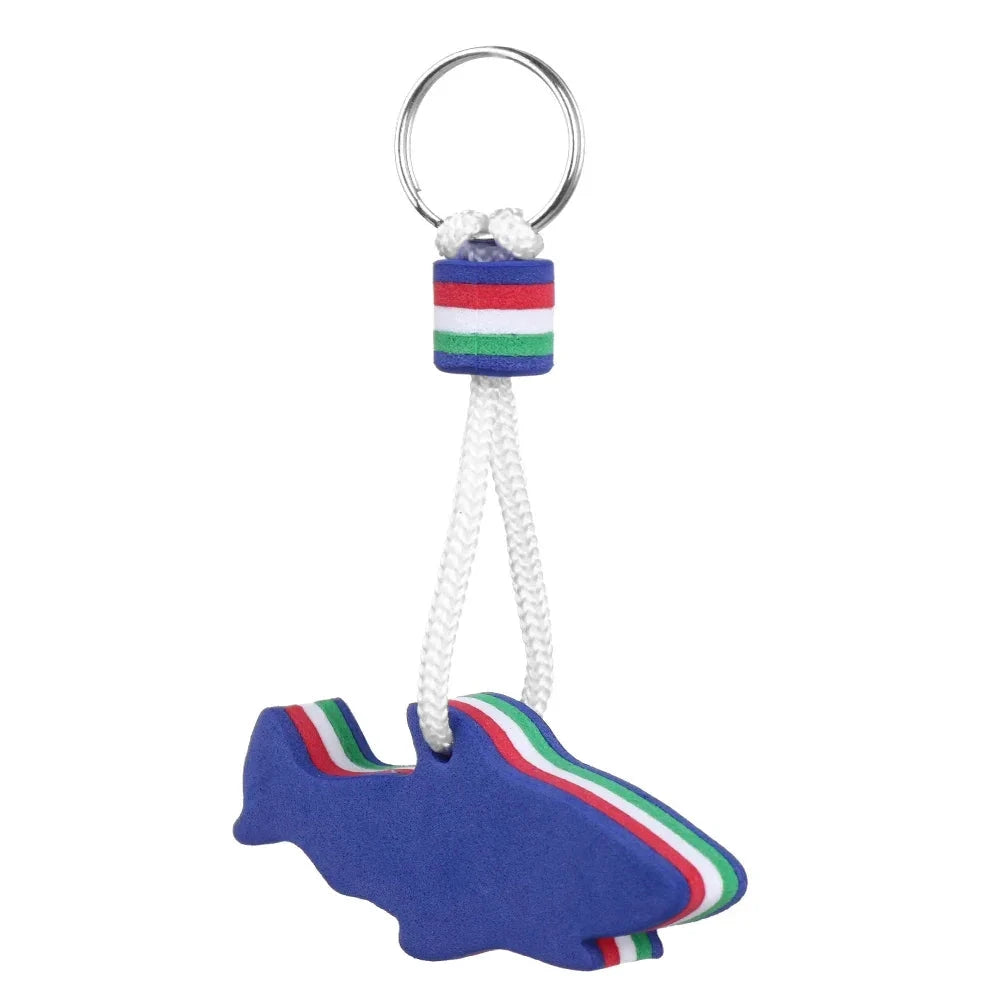 Outdoor Boating Sea Yachting Accessories Sailing Fishing Keyring Pool Parts Key Pendant Water Floating Keychain Good Vibrations