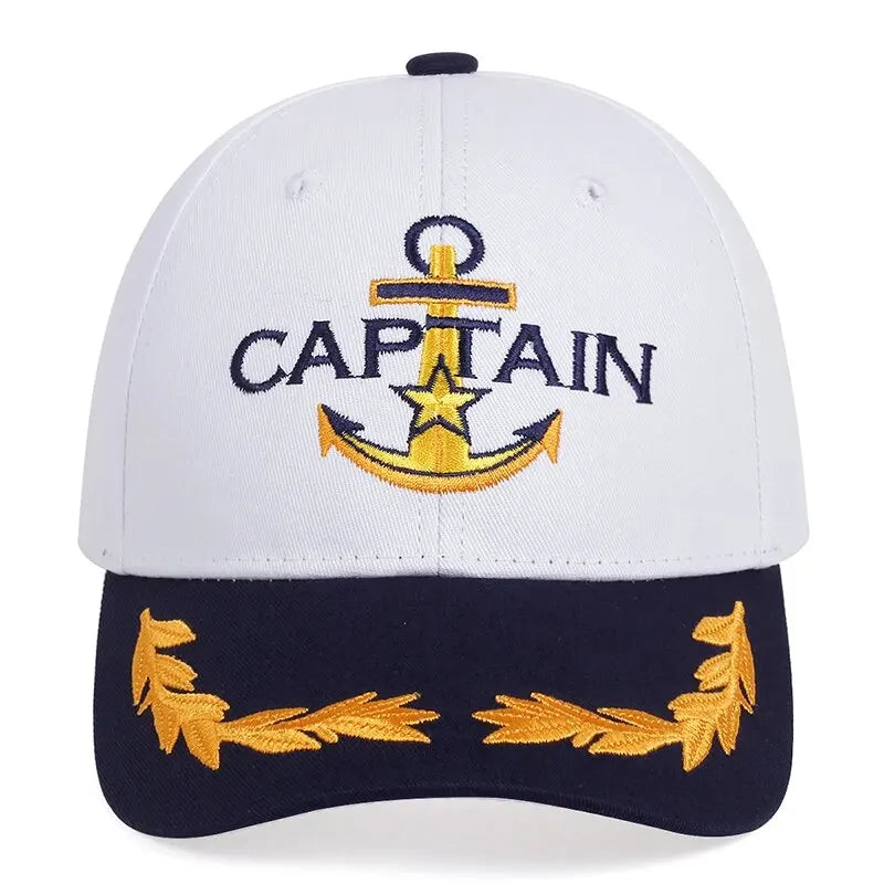 Unisex CAPTAIN/FIRST MATE Embroidery Baseball Caps Spring And Autumn Outdoor Adjustable Casual Hats Sunscreen Hat Good Vibrations