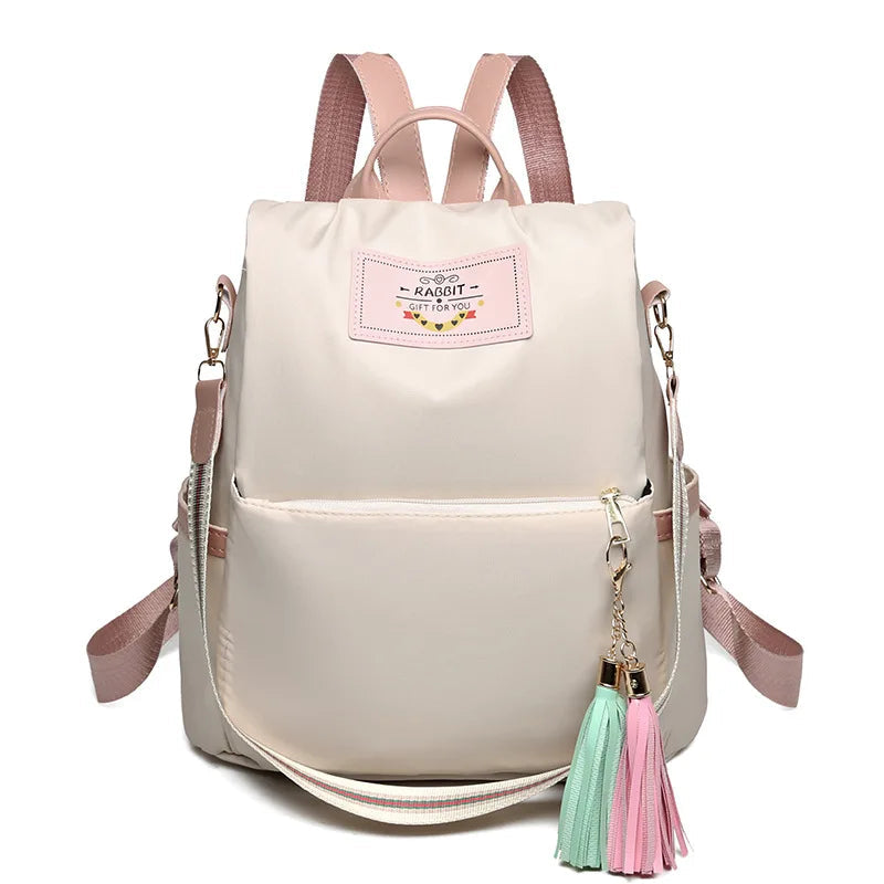 New High Quality Women's Shoulder Bag Large Capacity Oxford Cloth Bags Ladies Backpack Woman Color Tote Women Shoulder Backpacks Good Vibrations Adult Super Store