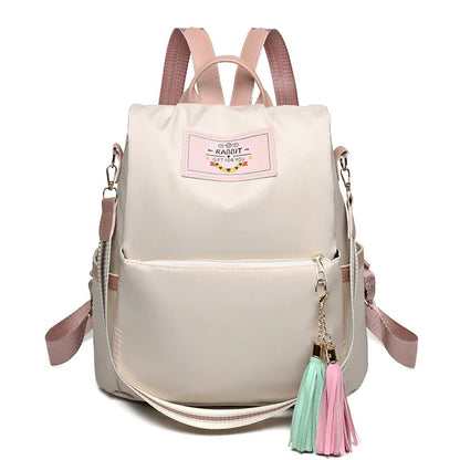 New High Quality Women's Shoulder Bag Large Capacity Oxford Cloth Bags Ladies Backpack Woman Color Tote Women Shoulder Backpacks Good Vibrations Adult Super Store