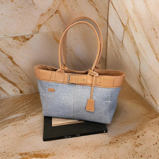 Elegant Solid Color Crossbody Bag - Designer Leather Messenger Purse With Retro Minimalist Charm And Large Capacity Features Good Vibrations