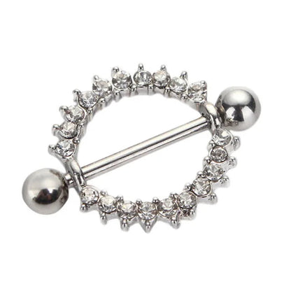 Straight Rod Snake Wing Nipple rings Breast Ring Heart Shaped Adjustable Nipple Piercing Human Jewelry Good Vibrations