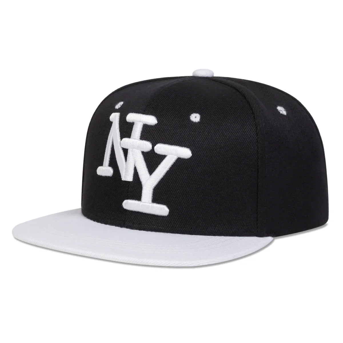 Unisex NY Letter Embroidery Hip-hop Hats Spring Autumn Outdoor Adjustable Casual Baseball Caps Sunscreen Hat Sports Cap Good Vibrations