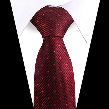 Elegant Ties For Men Fashion Item Necktie High Quality Classic Men Tie Suit Accessories Wedding Gifts Business Party Wholesale Good Vibrations