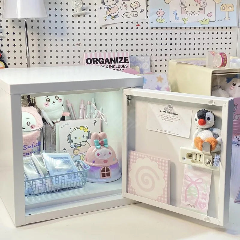 Password Storage Box Home Storage Containers Small Home  Organizer Use Mobile Phone Important Items Se Deposit Box Dustproof Good Vibrations