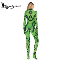 Halloween Costume For Women Men Cosplay Costume Carnival Purim Festival Party Outfit Zentai Bodysuits#1#W Good Vibrations