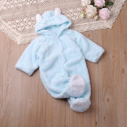 Humor Bear Autumn Cartoon Style Winter Long Sleeve Baby Boys Girls Rompers Toddler Kids Playsuit Jumpsuits Baby Clothes Good Vibrations