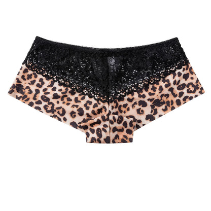 Women's Boxers Sexy Lace Panties Perpective Seamless Female Underwear Elasticity Breathable Shorts Women Solid Boxers Lingerie Good Vibrations