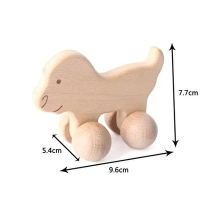 Wooden Cars Toys Maple Diy Crafts for Students Home Activities Montessori Grasping Teething Toy Newborn Birthday Gift Wood Block Good Vibrations