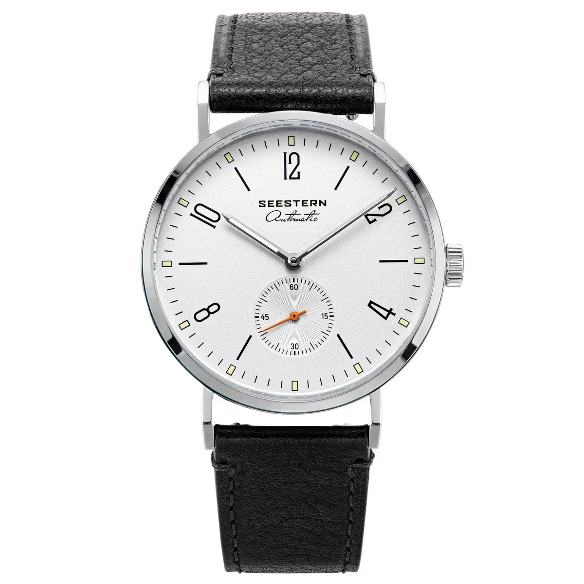 SEESTERN 2024 New Men Watch Automatic Business Wristwatches ST1701 Movement Ultra Thin Clock Top Brand Luxury  Fashion Casual Good Vibrations