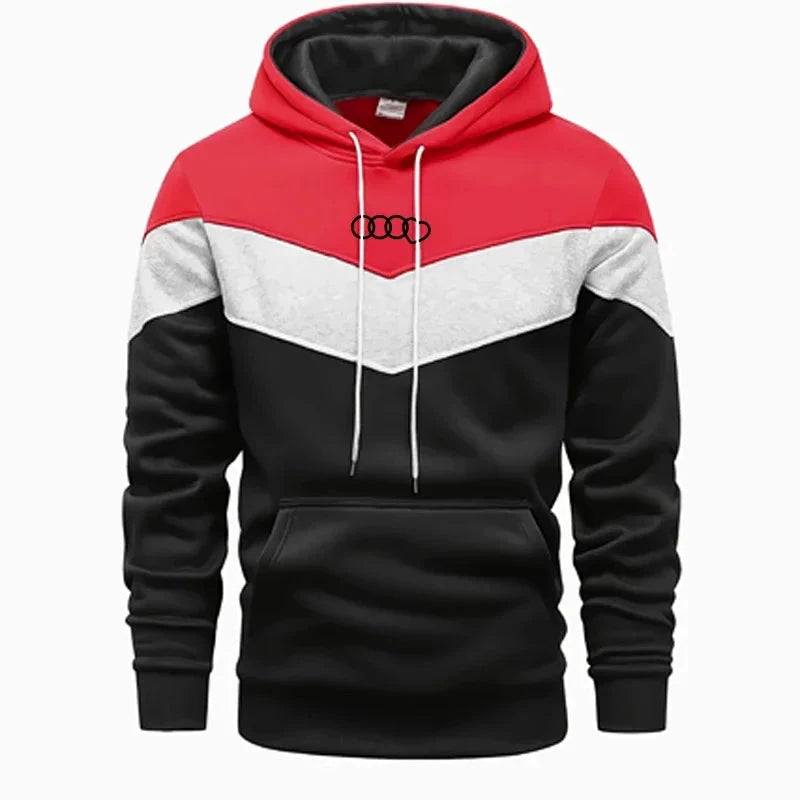 Men's Clothing Casual Sweatshirt Suit Sweatshirts for Men Daily Tricolor Hoodies Hot High Quality 2024 Sports Tracksuit Jogging Good Vibrations