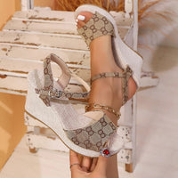 Women Wedges Sandals 2025 Summer New Platform Fashion Platform Women Sandals Anti-slip Comfortable Designer Shoes for Women Good Vibrations