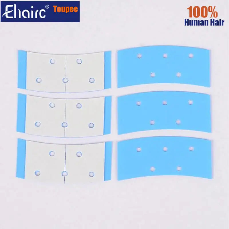 36 Strips Double Sided Adhesive Tape With Five Small Breathable Holes For Wig  for Hair Replacement , Double-Sided Wig Tape Tabs Good Vibrations