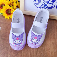 Sanrio series Kuromi My melody girl cute fashion cartoon creative exquisite comfortable soft sole casual sports canvas shoes Good Vibrations