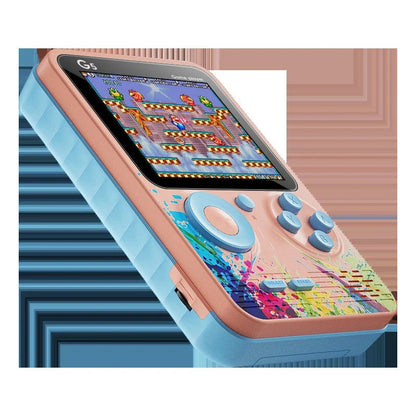 500 Games Mini Handheld Game Console Built-in Classic Retro G5 Player Support TV Out With Gamepad Kids Adults Christmas Gift Good Vibrations