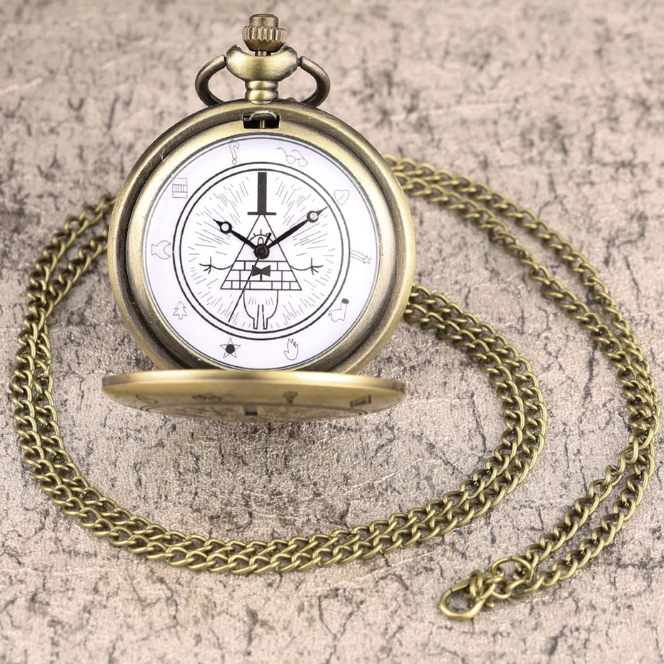 New Arrival! Women's Wristwatch with Gravity Password Pendant - Featuring Mysterious Triangle Devil Quartz from Overseas Eye. P Good Vibrations