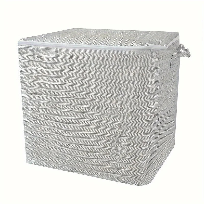 Extra Large Storage Box with Lid Modern Space Saving Design Durable for Clothes Bedding Home Organization Wardrobe Moving Good Vibrations
