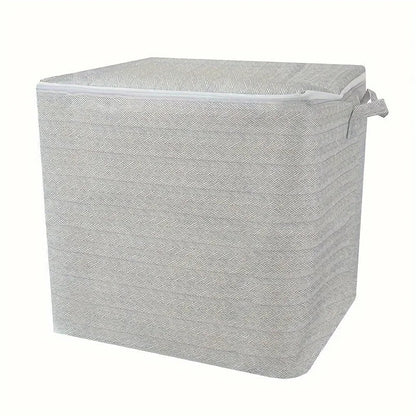 Extra Large Storage Box with Lid Modern Space Saving Design Durable for Clothes Bedding Home Organization Wardrobe Moving Good Vibrations