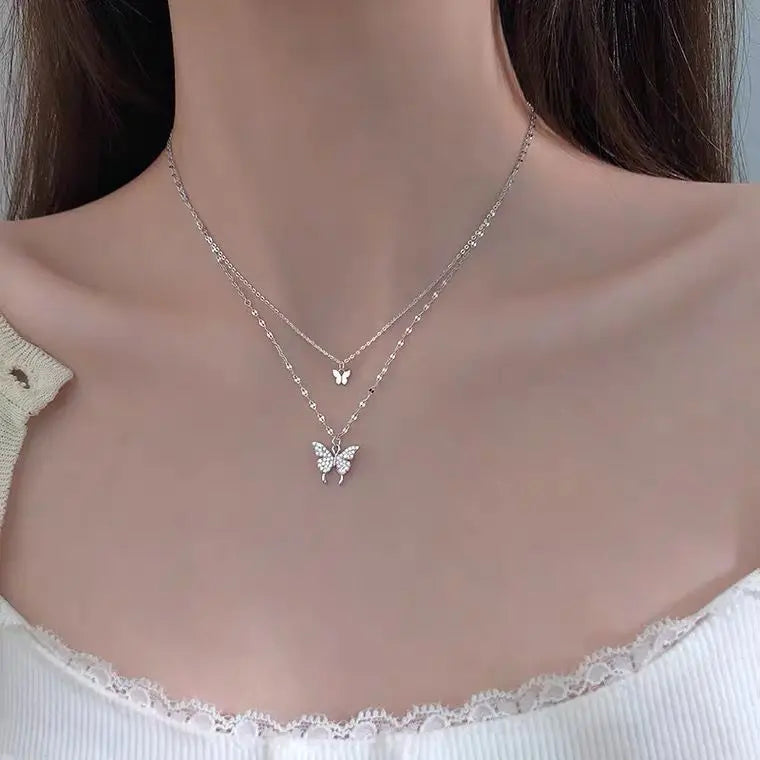 925 Sterling Silver AAA Zircon Necklace Chain High Quality Fashion Jewelry For Women Men Wedding Birthday Party Gift Good Vibrations