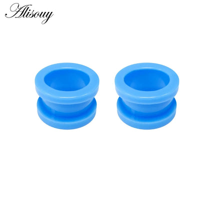 2Pcs/lot Fake Cheater Acrylic Ear Plugs And Tunnels Ear Expander Stretchers Kit Ear Tragus Piercing Set Body Jewelry 9 Sizes Good Vibrations Adult Super Store