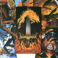 78 Cards for Beginners & Professionals – Divination Tool for Daily Guidance Modern Spellcaster’s Tarot Deck, 11.5*6.3cm