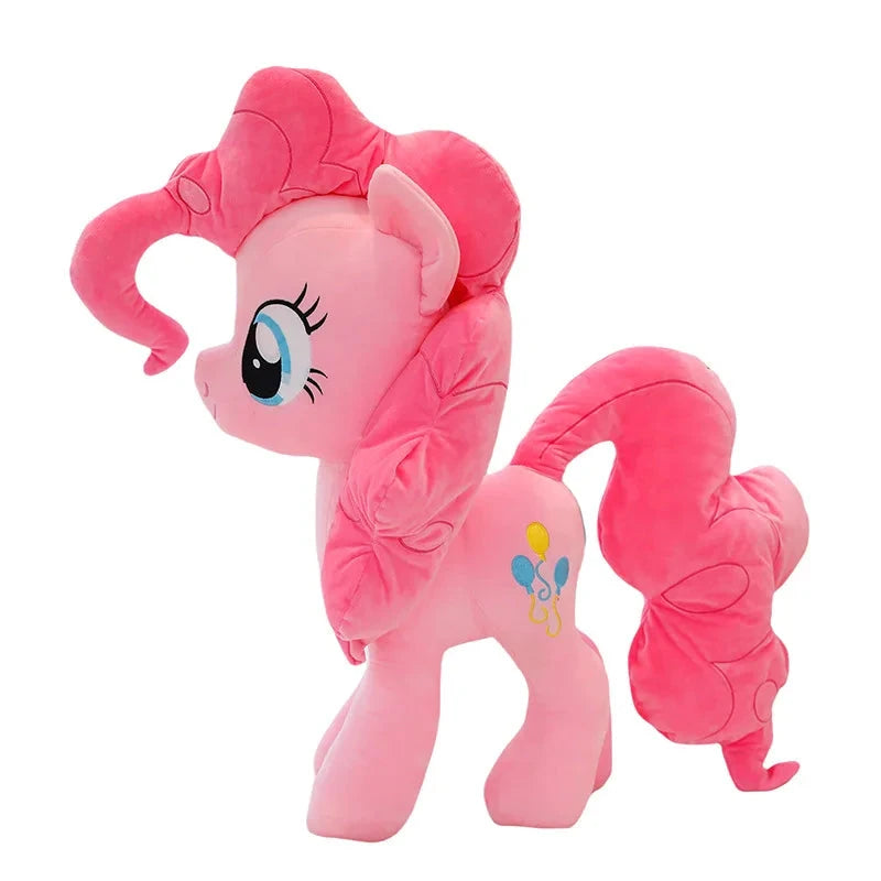 New My Little Pony Plush Doll Anime Twilight Sparkle Fluttershy Pinkie Pie Cartoon Soft Ornament Birthday Kawaii Toy Kid Gift Good Vibrations