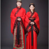 Hanfu Dress Couples Chinese Traditional Cosplay Costume Men&Women Ancient Hanfu Performance Costume Good Vibrations
