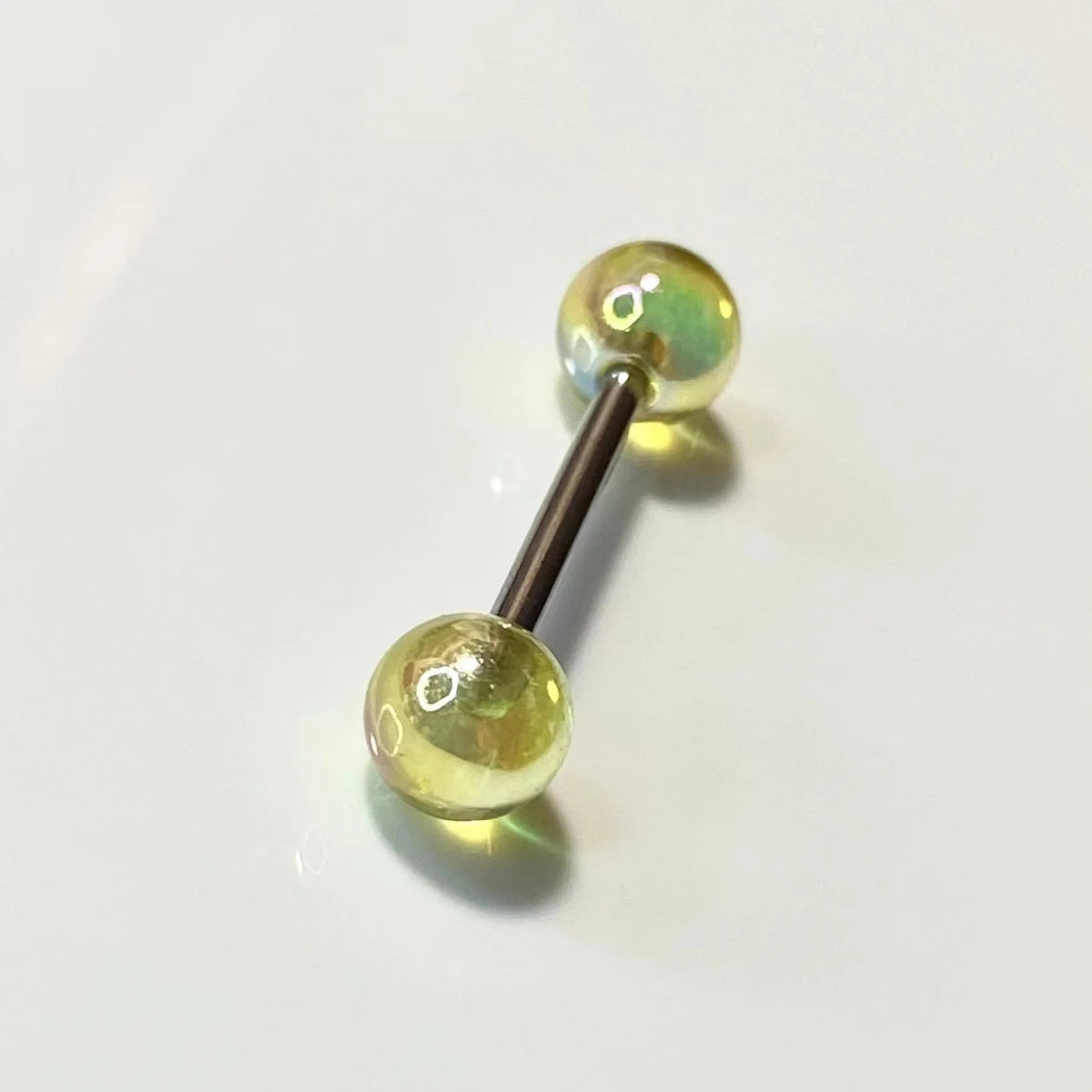 Tongue Nail Fashion Acrylic Tongue Ring Piercing Ear Nipple Rings Wear Lip Retro Stud Earring Puncture Jewelry Good Vibrations