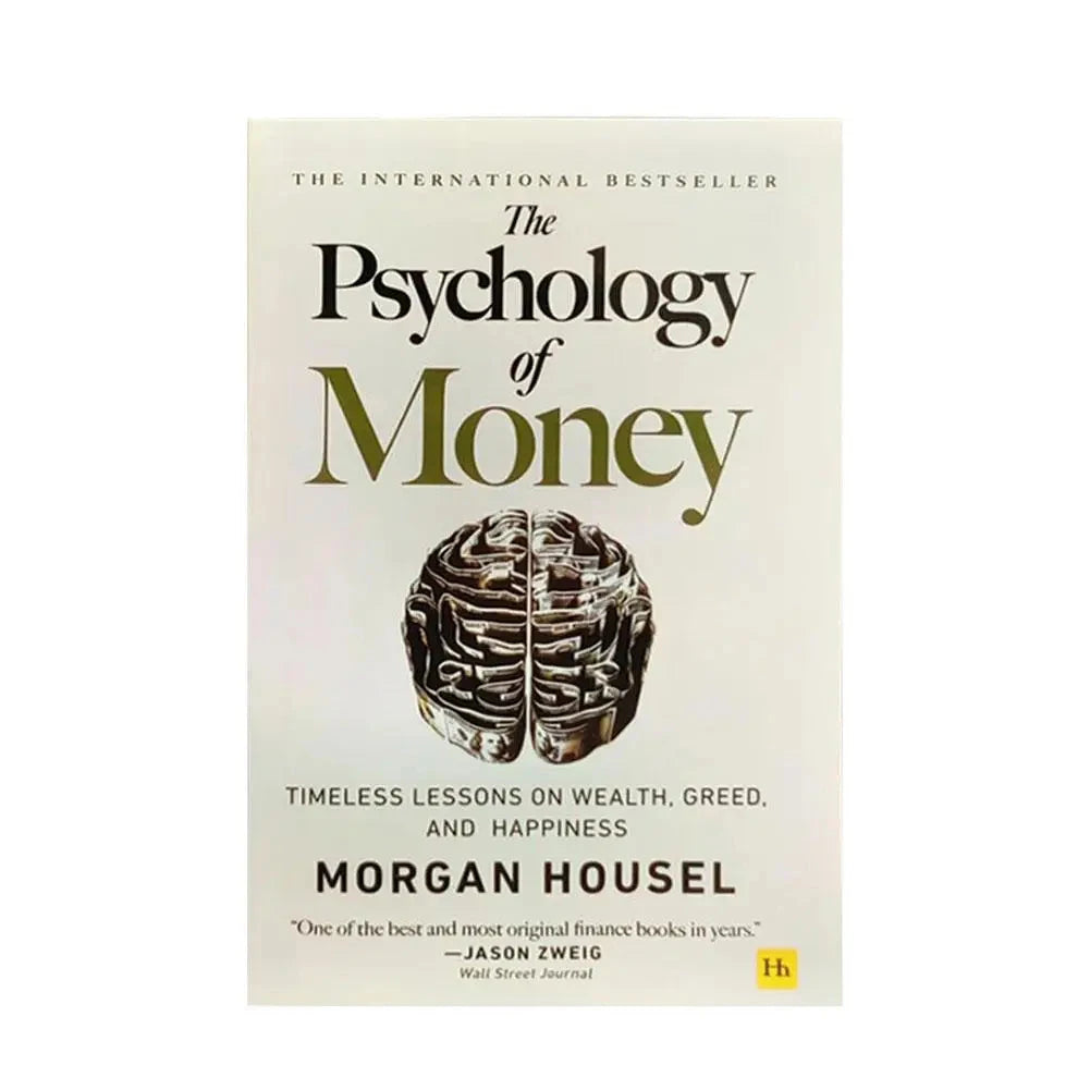 The Psychology of Money Books for Adults, Timeless Lessons on Wealth, Greed, Happiness, Business, Books Good Vibrations