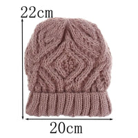 Fashion Warm Knitted Hats Windproof Solid Color Beanie Cap Coldproof Ear Protection for Autumn Winter Good Vibrations
