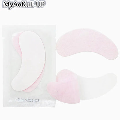 High Quality 50pairs Women Lint Free Under Eyes Pads Patches Eyelash Extension Tips Sticker Wraps Make Up Tool Eyelashes Patches Good Vibrations