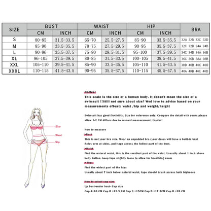 2Pcs Laster Cut Swimsuit Women Sexy Bikini Push Up Swimwear 2025 V Neck Swim Suit Female Bandeau Biquini Bathing Suit Beachwear Good Vibrations