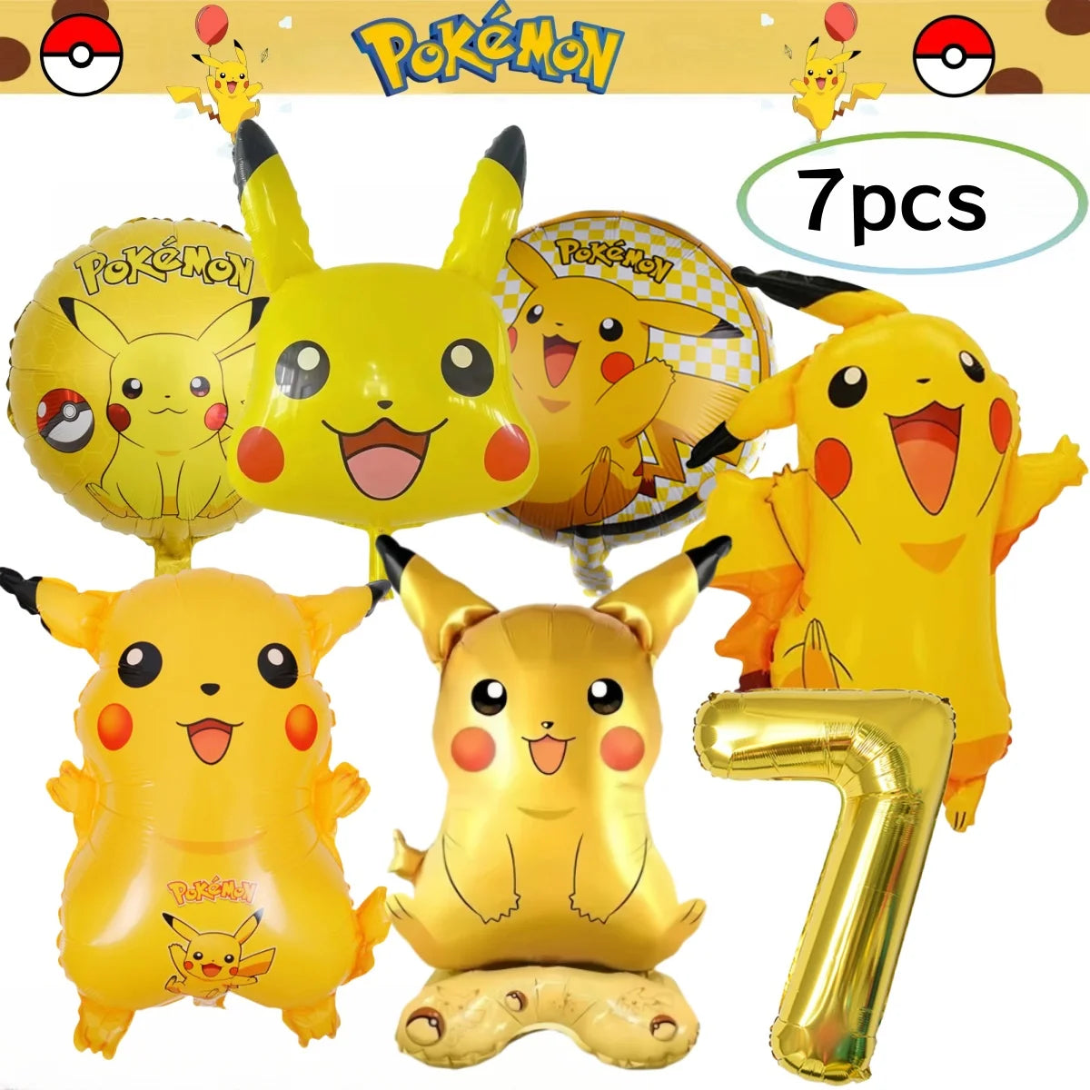 Pokemon Birthday Party Decorations Pikachu DIY Sticker Tableware Plate Tablecloth Baby Shower Kids Favors Gifts Party Supplies Good Vibrations