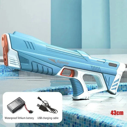 Electric Water Gun Toys Bursts Children's High-pressure Strong Charging Energy Water Automatic Water Spray Children's Toy Guns Good Vibrations