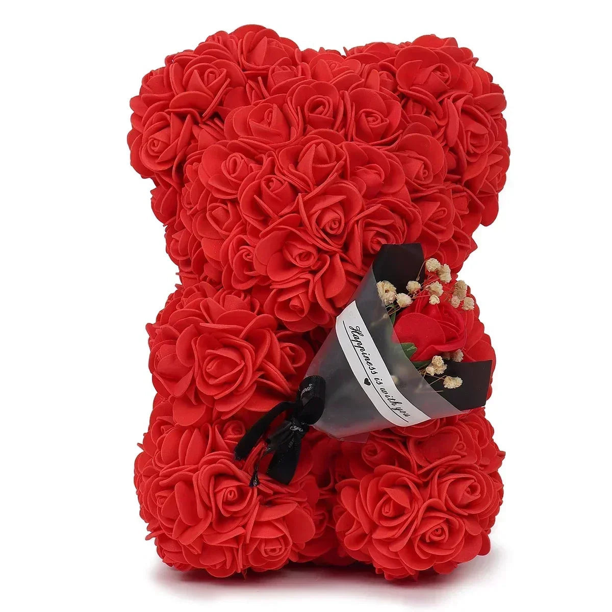 Rose Teddy Bear Artificial Flower Anniversary Valentines Day Birthday Gift Mothers Day Mom Gifts Girlfriend Birthday Gifts Women Good Vibrations