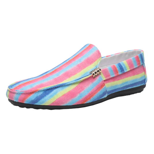 Fashionable banquet formal shoes, men's work flat shoes, casual plus-size loafers, walking casual shoes Good Vibrations