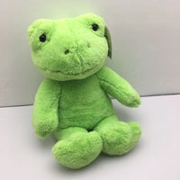 40cm Funny Cute Green Frog Plush Toy Soft Plushie Stuffed Frog Figure Dolls Cartoon Animal Doll For Children Christmas Gift Good Vibrations