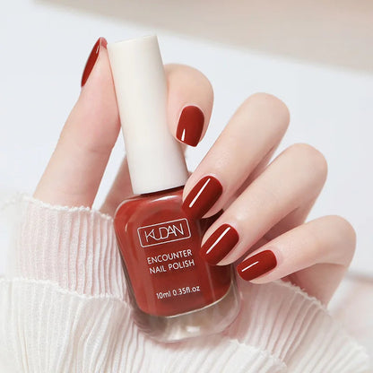 Air Dry Nail Polish 10ml 0.35 oz Water Based Non Toxic Odorless Quick Dry Toenail Finger Gel No Lamp Baking Nail Art Manicure Good Vibrations