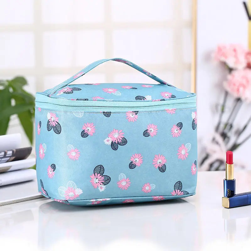 Portable Oxford Cloth Makeup Organizers Jewelry Organizer Household Make Up Organizer Toiletries Storage Bag Cosmetic Bag