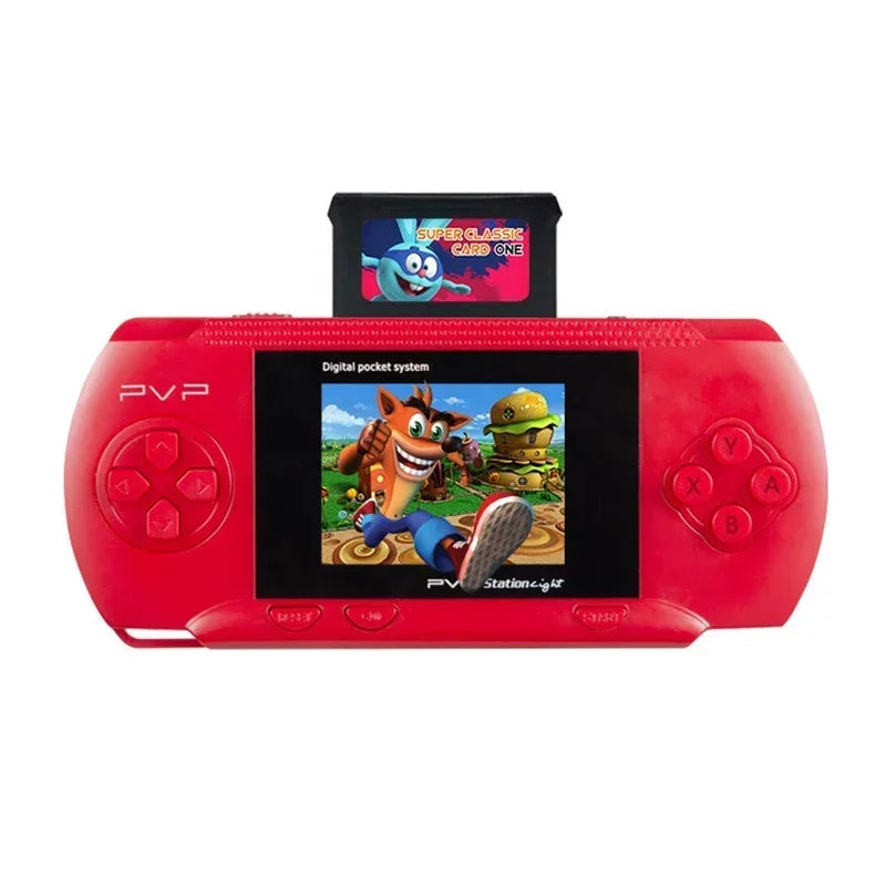 Handheld Game Console Built-in 900,000 Retro Games - 2.4 Inch Portable Video Game Player, AV Output, Electronic Gaming System Good Vibrations