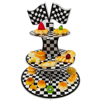 Two Fast Theme Disposable Tablecloth Racing Car Birthday Party Supplies Kids 2nd Birthday Party Decorations Good Vibrations