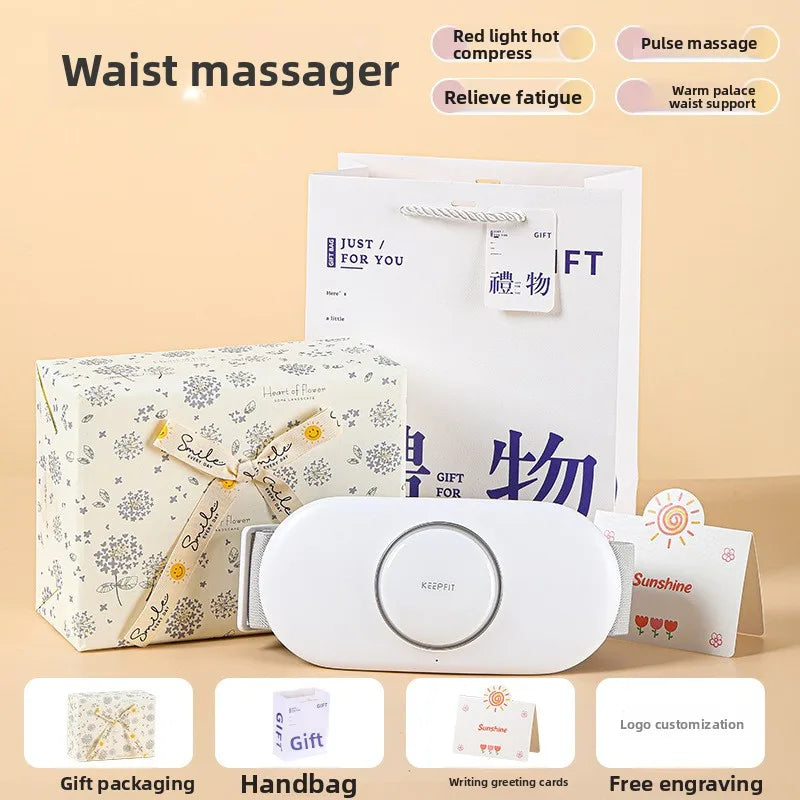 Men's birthday gift for boys, boyfriend, husband, dad, high-end gift box, waist massager, eye sunglasses. Good Vibrations