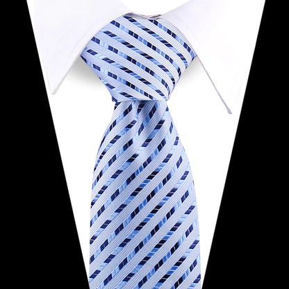 Elegant Ties For Men Fashion Item Necktie High Quality Classic Men Tie Suit Accessories Wedding Gifts Business Party Wholesale Good Vibrations