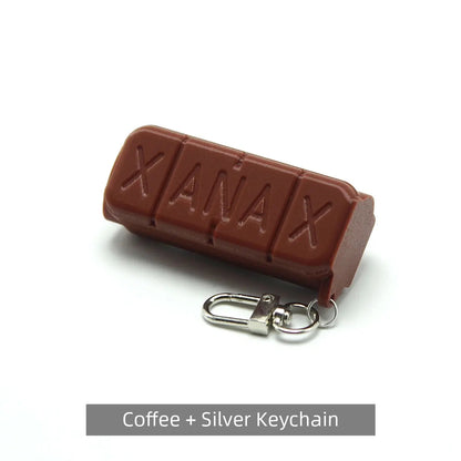 XANAX Lighter Case Cover Sleeve For Regular Bic J6 Lighters With Keychain Hook Good Vibrations Adult Super Store