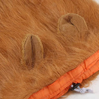 Cute Pet Dog Cosplay Clothes Lion Mane For Dog Costumes Realistic Lion Wig For Medium to Large Dogs With Ear Pet Accessories Good Vibrations