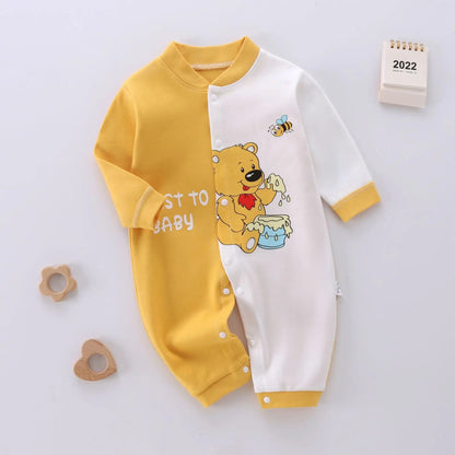 Baby Garment Jumpsuit Bodysuit Clothes Children Koala Newborn Softness Breathable Comfort Spring Clothings Cotoon One-Piece Good Vibrations