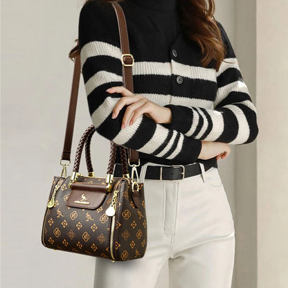 Fashion Crossbody Bags for Women Designer Ladies Purses and Handbags High-quality Soft Leather Women Shoulder Messenger Bags Sac Good Vibrations